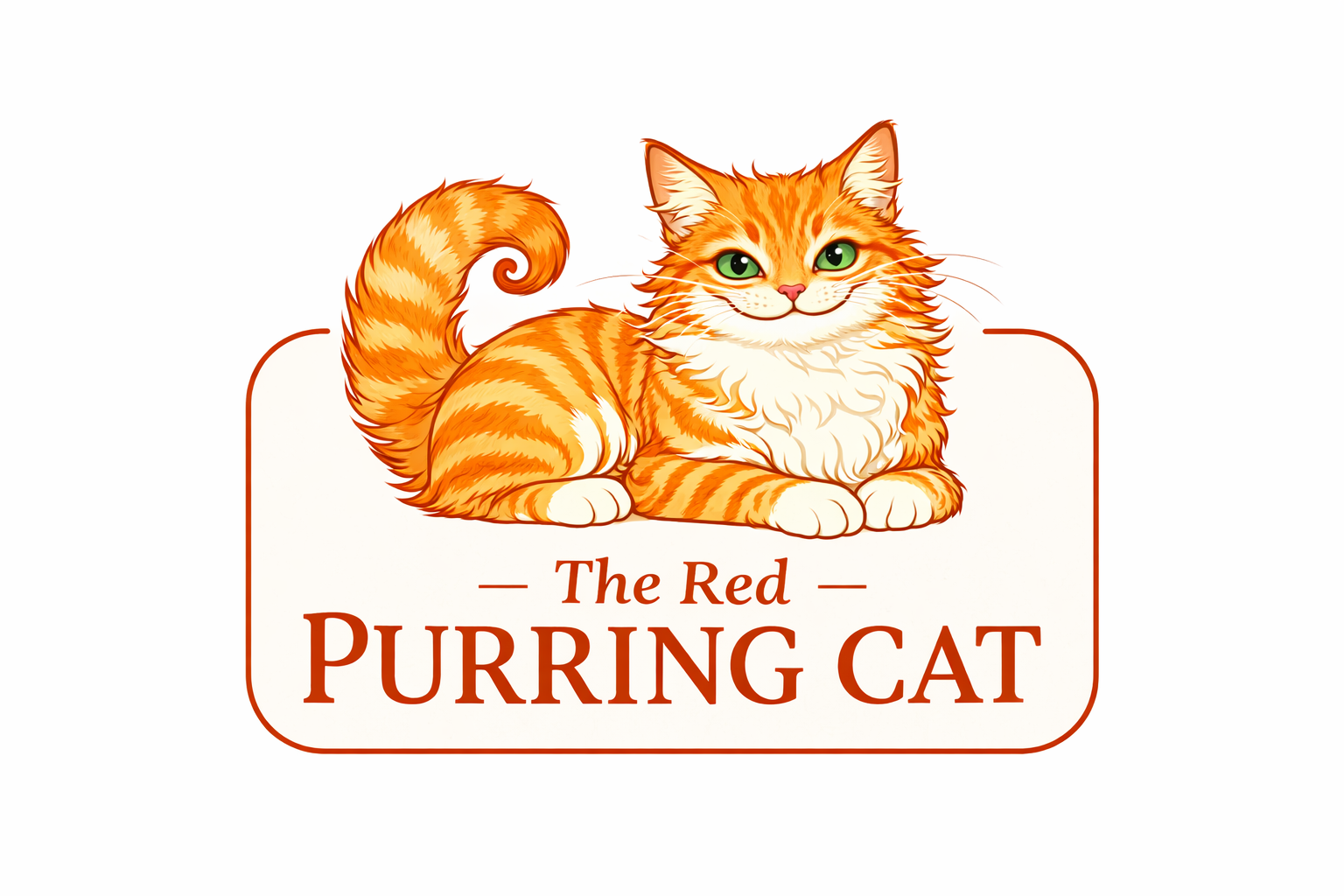 The Red Purring Cat